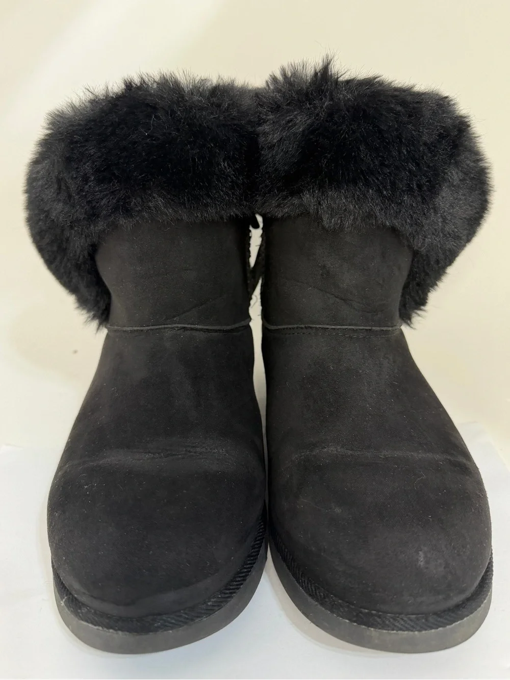 Juicy Couture King Cozy Bow Boots Black